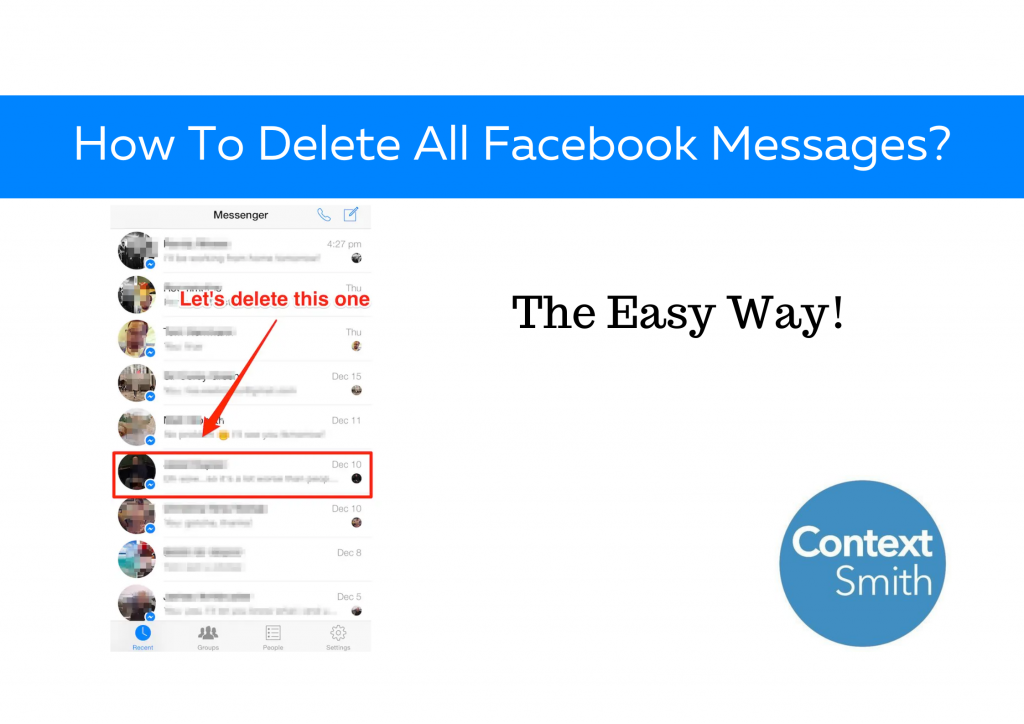 How To Delete All Facebook Messages