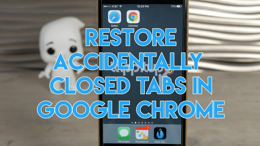 How to reopen closed windows on google chrome